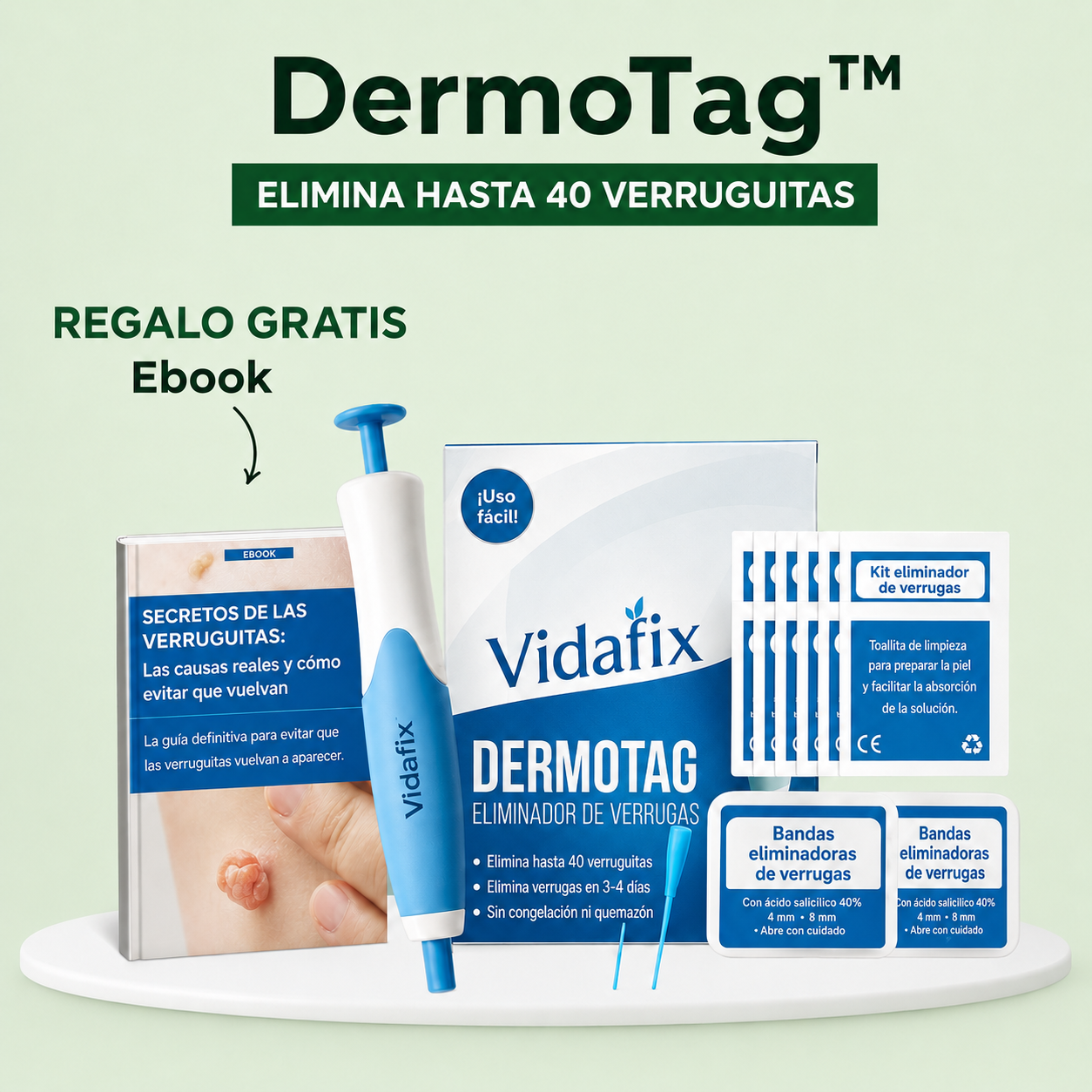 Kit DermoTag - Elimina Verrugas y Marcas en la piel