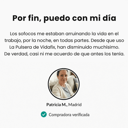 Pulsera para la menopausia – Alivio natural y bienestar diario